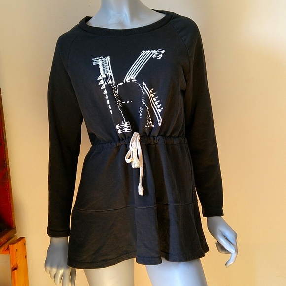 K Art Print Sweater - Picture 1 of 5